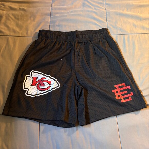 Eric Emanuel x NFL EE Basic Kansas City Chiefs Short Black - Picture 2 of 4